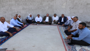 Başkan Ekinci, her zaman hemşehrileriyele  iç içe