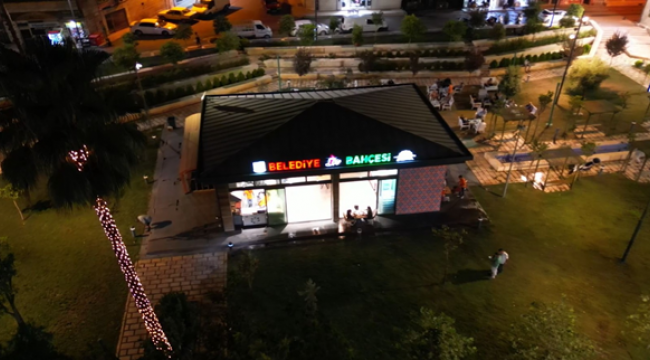 Belediye Bahçesi Vatandaşların Nefes Alacağı Bir Mekân Oldu