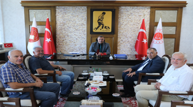 BİK yönetim kurulu üyesi Gülebak'tan Başsavcı Tolgahan Öztoprak'a ziyaret