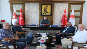 BİK yönetim kurulu üyesi Gülebak'tan Başsavcı Tolgahan Öztoprak'a ziyaret