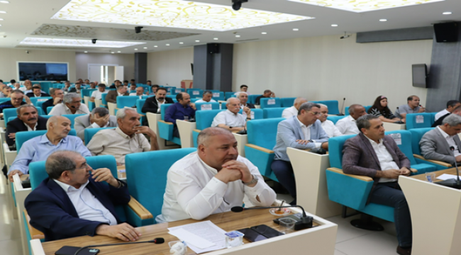 Büyükşehir Belediye Meclisi Eylül Ayı 1. Birleşimi Yapıldı