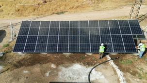 Büyükşehirde Enerji Yatırımları GES İçme Suyu Kuyularında Uygulanıyor