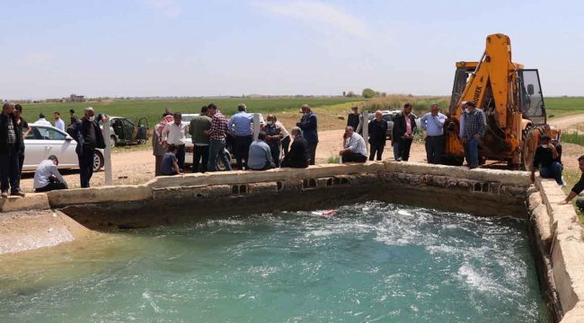 Eyyübiye'de sulama kanalını yine bir can aldı
