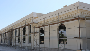 Gastronomi merkezi inşaatı hızla yükseliyor