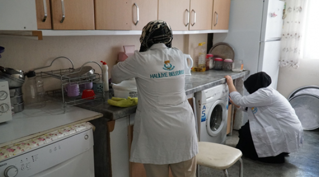 Haliliye Belediyesi 576 Hanede Evde Bakım Hizmeti Veriyor