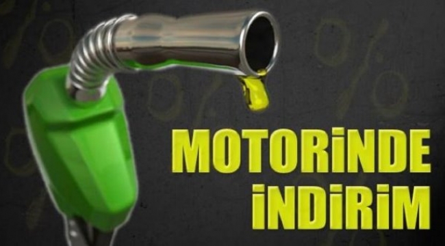 Motorine indirim geliyor