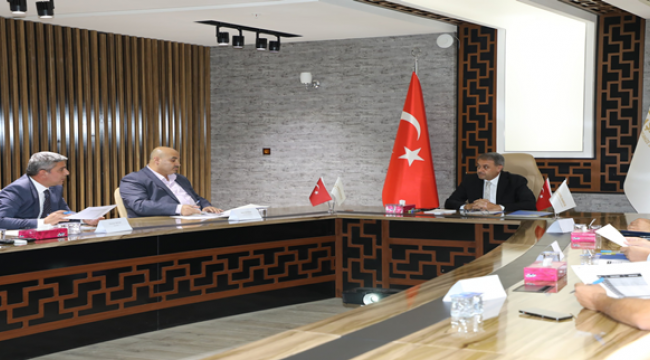 OSB yönetimi toplandı