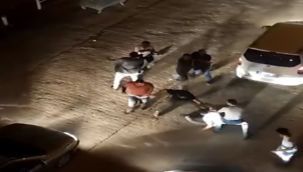 Şanlıurfa'da iki grup arasında tekmeli yumruklu kavga