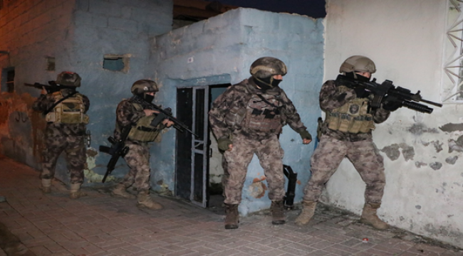 Şanlıurfa'da terör operasyonu, 55 gözaltı