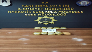 Şanlıurfa'da uyuşturucu operasyon