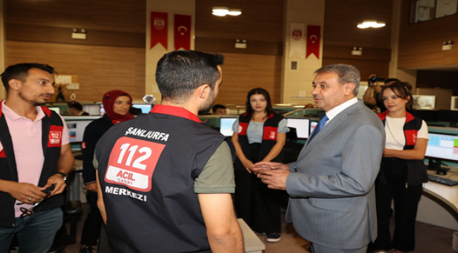 Vali Şıldak, "112'yi Gerekmedikçe Meşgul Etmeyelim"
