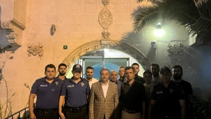 Vali Şıldak'tan polis merkezlerine ziyaret