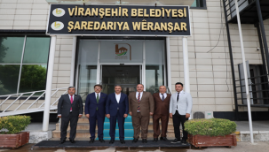 Vali Şıldak'tan Viranşehir Belediyesi'ne Ziyaret