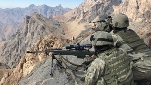 Bakan açıkladı: Turuncu ve gri kategoride olan 2 terörist etkisiz hale getirildi