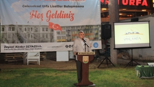 Başkan Beyazgül, Urfa lisesi bir marka bir kültürdür