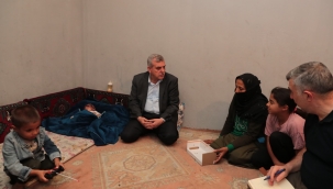 Başkan Beyazgül vatandaşların dualarını almaya devam ediyor