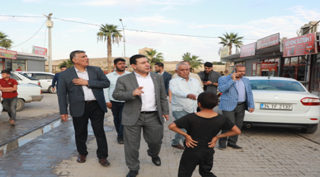 Başkan Özyavuz: Belediye çarşısı esnafı ile bir araya geldi