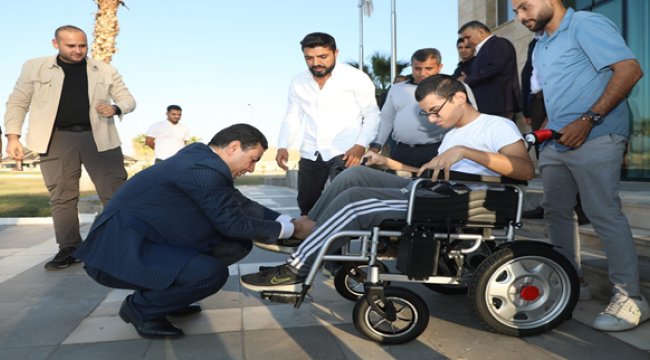 Başkan Özyavuz: Engelli vatandaşların yanında olmaya devam ediyor