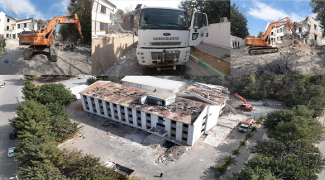 Başkan Özyavuz: Harran Devlet hastanesinin yıkımına başladık
