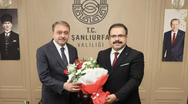 Başmüdür Aydın'dan Vali Hasan Şıldak'a ziyaret