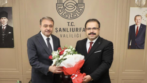 Başmüdür Aydın'dan Vali Hasan Şıldak'a ziyaret