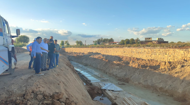 DSİ'nin tahliye kanalları çalışmaları devam ediyor