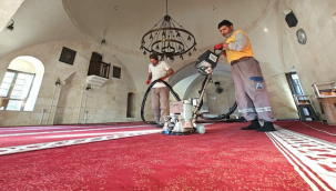 Eyyübiye'nin Camileri Sürekli Tertemiz