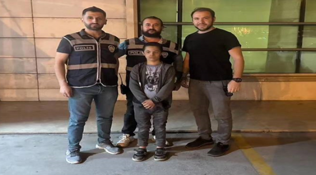 Haliliye'de kaybolan down sendrumlu çocuğu polis buldu