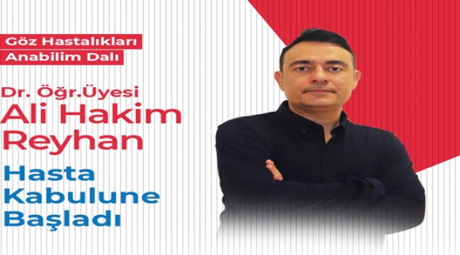 Harran Üniversitesi Hastanesinde Dr. Öğr. Üyesi Ali Hakim Reyhan hasta kulübüne başladı