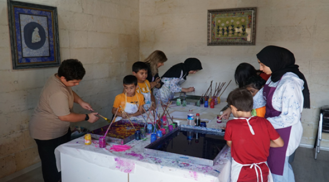 Kültür ve sanat evi kursiyerleri Başkan Canpolat'a teşekkür etti 