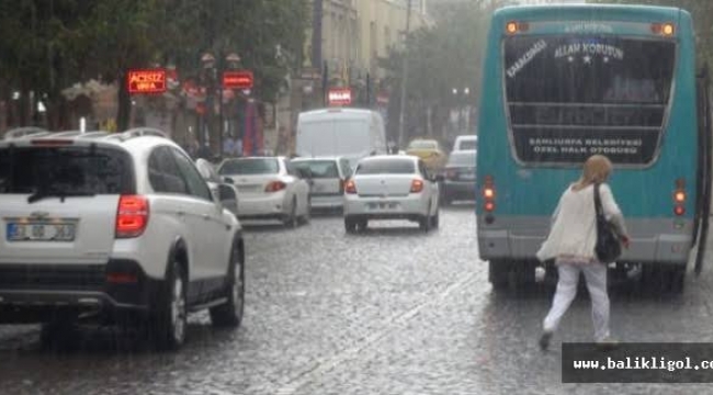 Meteoroloji uyardı! Urfa'da sağanak yağış geliyor 