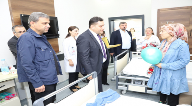 Müdür Solmaz "26 Ekim Hasta Hakları Günü'nü" kutladı