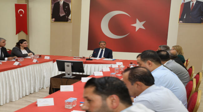 OSB Müteşebbis Heyeti Vali Şıldak Başkanlığında Toplandı