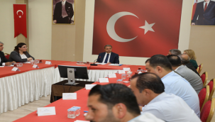 OSB Müteşebbis Heyeti Vali Şıldak Başkanlığında Toplandı