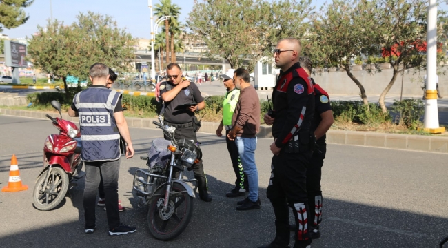 Şanlıurfa'da 305 motosiklet trafikten men edildi