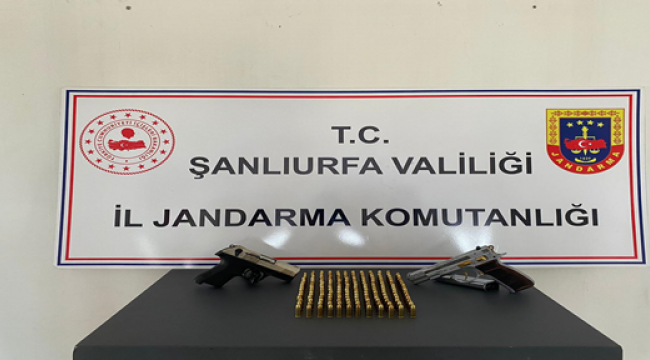Şanlıurfa'da havaya ateş açan 2 şüpheli yakalandı