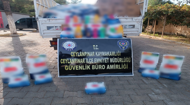 Şanlıurfa'da sahte temizlik ürünü ele geçirildi