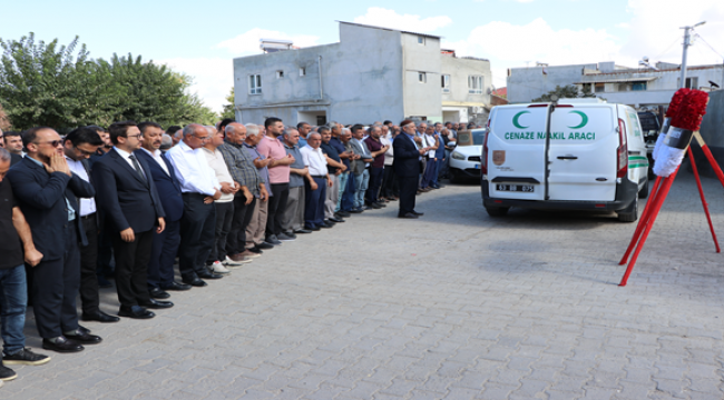 Şanlıurfalı gazeteciye son görev!