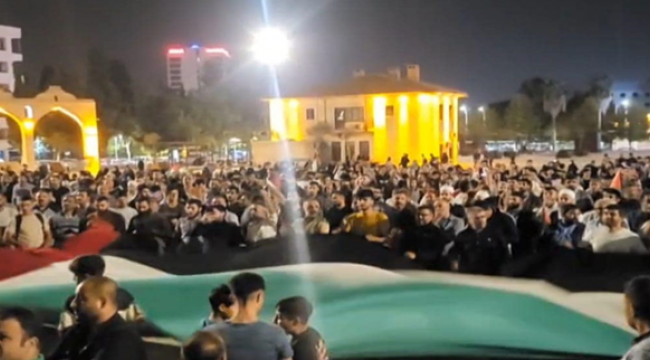 Şanlıurfalılar, sokağa indi