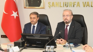 Şatıroğlu Urfa'daki TOKİ konutlarının alt yapı çalışmalarını değerlendirildi