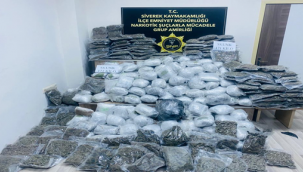 Siverek'te 171 Kilo 500 Gram Skunk ele geçirildi