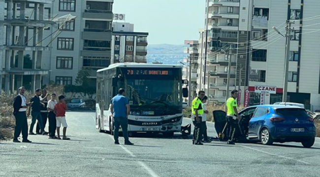 Urfa'da trafik kazası, 2 yaralı