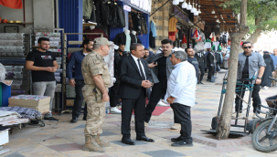 Vali Şıldak esnafın taleplerini dinledi