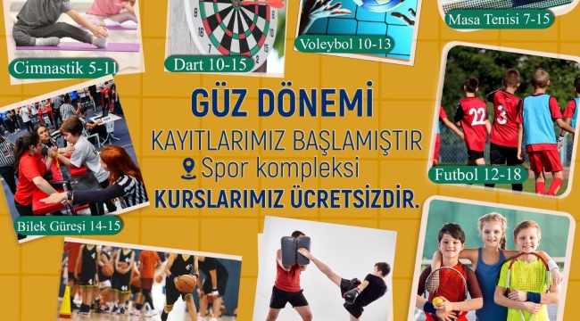 Viranşehir Belediyesi'nde güz dönemi kurs kayıtları başladı 