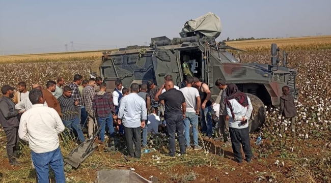 Viranşehir'de askeri araç devrildi! 3 asker yaralandı