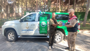 Viranşehir'de yaralı balaban kuşu tedavi altına alındı