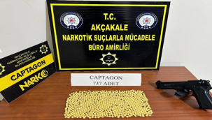 Akçakale'de uyuşturucu operasyonu, 2 gözaltı