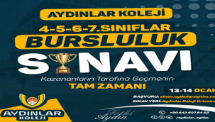 Aydınlar Koleji bursluluk sınav başvuruları başladı