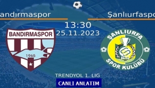Bandırmaspor – Şanlıurfaspor