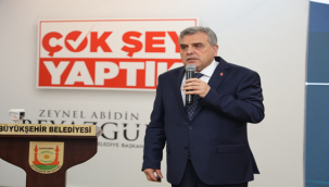 Başkan Beyazgül, Köşe yazarlarıyla bir araya geldi